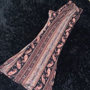 Plus size wide leg pants